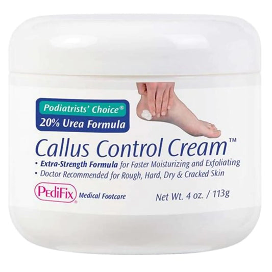 PediFix 20% Urea Callus Control Cream - Dry Cracked Heels Treatment
