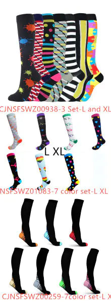 BikePro Compression Socks - Cycling Performance Recovery Athletic Support