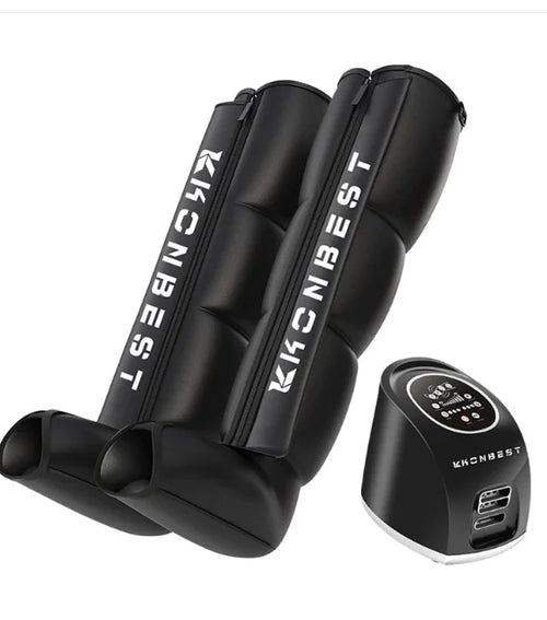 Air Wave Compression Leg Massager - Professional Recovery Circulation Therapy