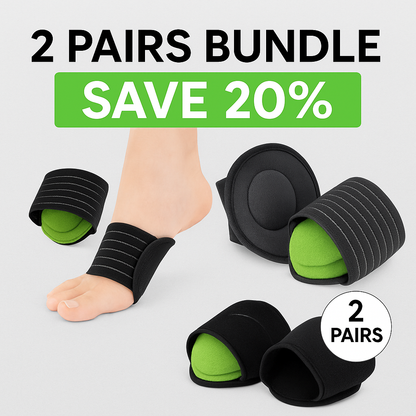 Orthopedic Foot Strap Bundle - 2 Pairs Arch Support Pain Relief