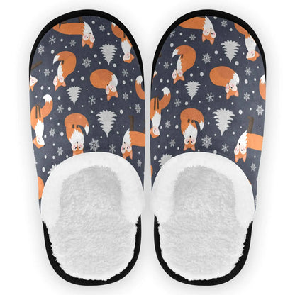 Cozy Plush Memory Foam Slippers - Warm Winter Indoor Outdoor Comfort