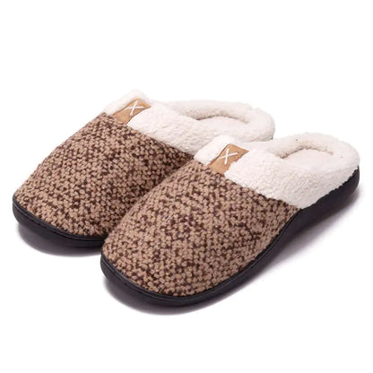 Memory Foam Slippers - All-Day Warmth Indoor Outdoor Comfort