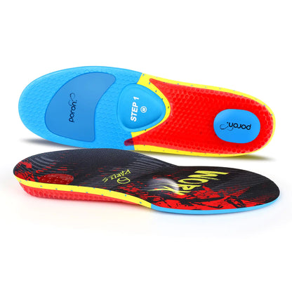 Heavy Duty Work Boot Insoles - Arch Support Cushioning Foot Pain Relief