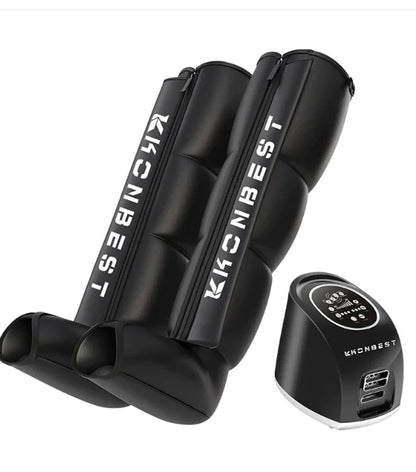 Air Wave Compression Leg Massager - Professional Recovery Circulation Therapy