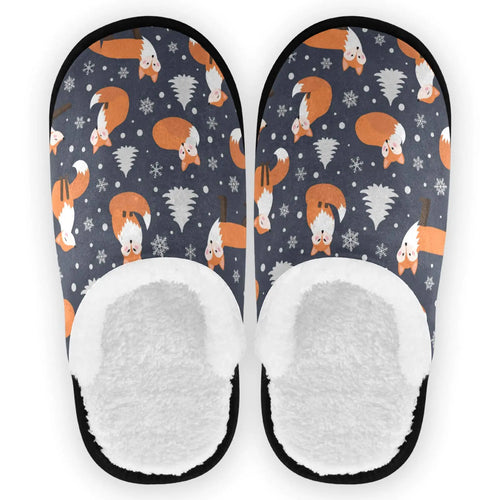 Cozy Plush Memory Foam Slippers - Warm Winter Indoor Outdoor Comfort