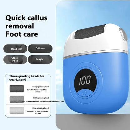 Electric Callus Remover Waterproof - USB-C Rechargeable 3 Grinding Heads