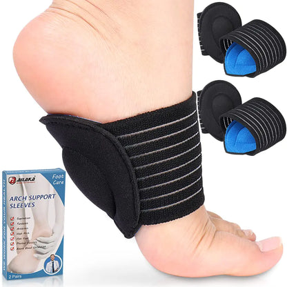 Ailaka Arch Support Sleeves - Compression Relief Heel Foot Pain