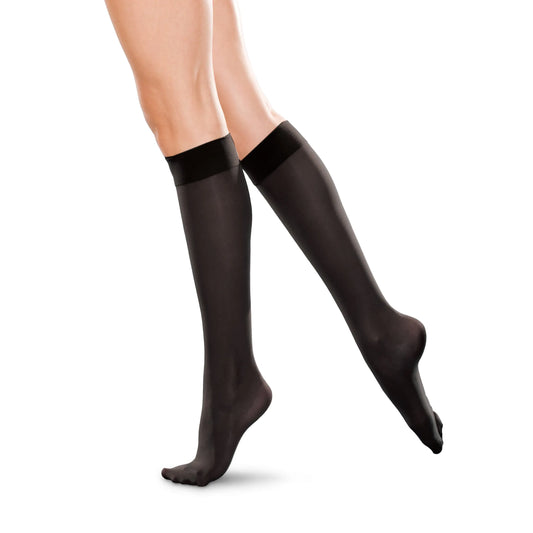 Therafirm- Knee high Compression knee support stockings 20-30 mmHg Moderate compression nylon nylons